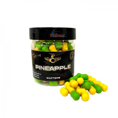 Дъмбели Dumbell Wafters 8 мм Pineapple (ананас) BB122 - Battle Baits Дъмбели Dumbell Wafters 8 мм Pineapple (ананас) BB122 - Battle Baits